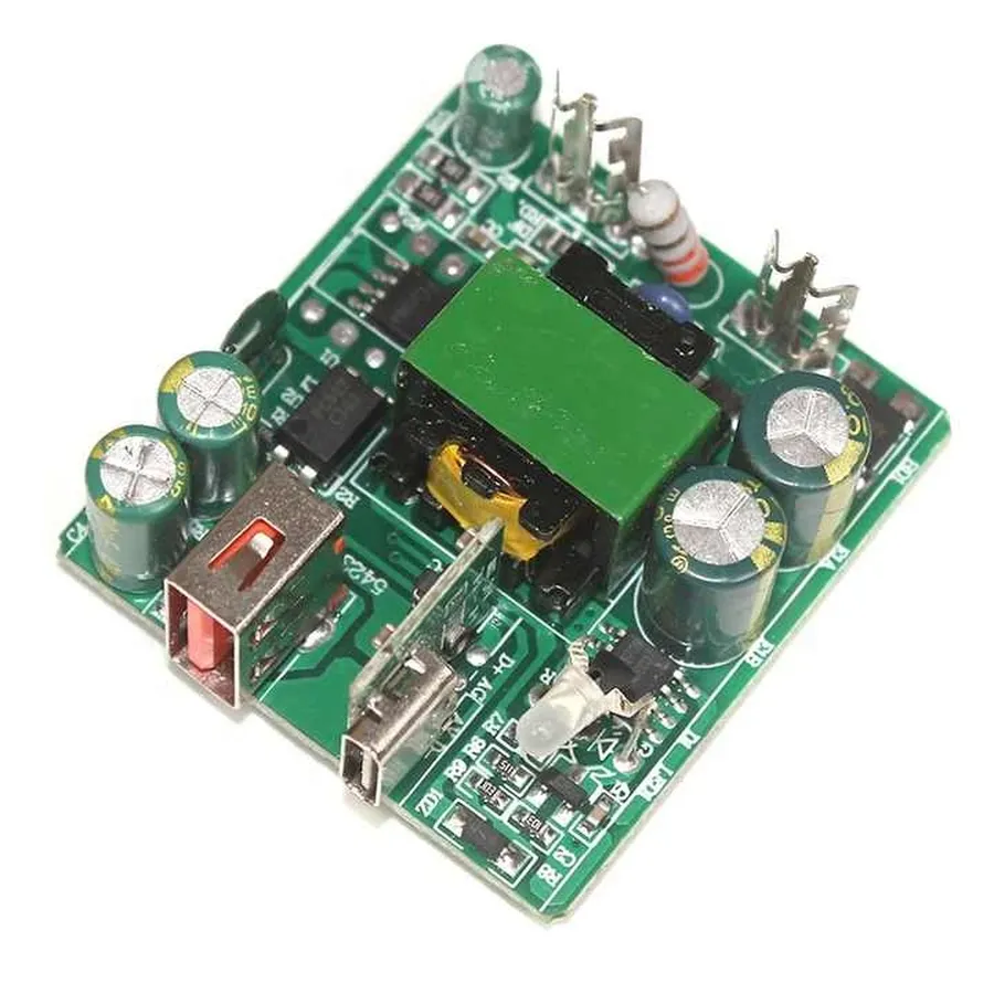 A comparison of different types of mobile charger PCBs.