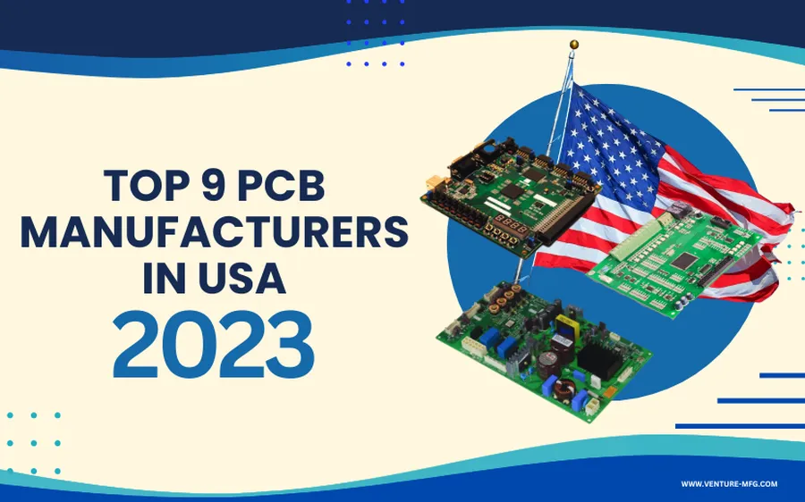 An aerial view of a PCB manufacturing facility in the USA.