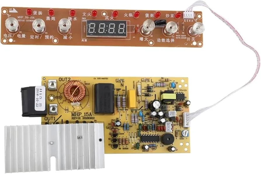 A high power induction cooker PCB board.