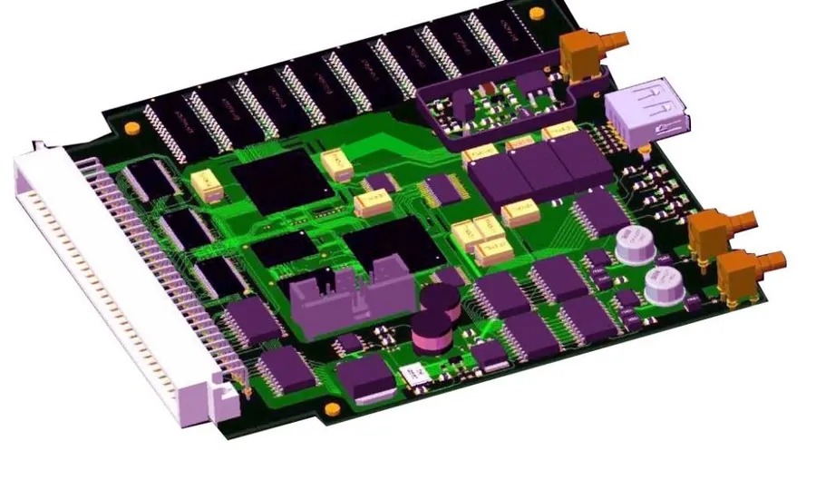 Close-up view of various PCB design tools within a software interface.
