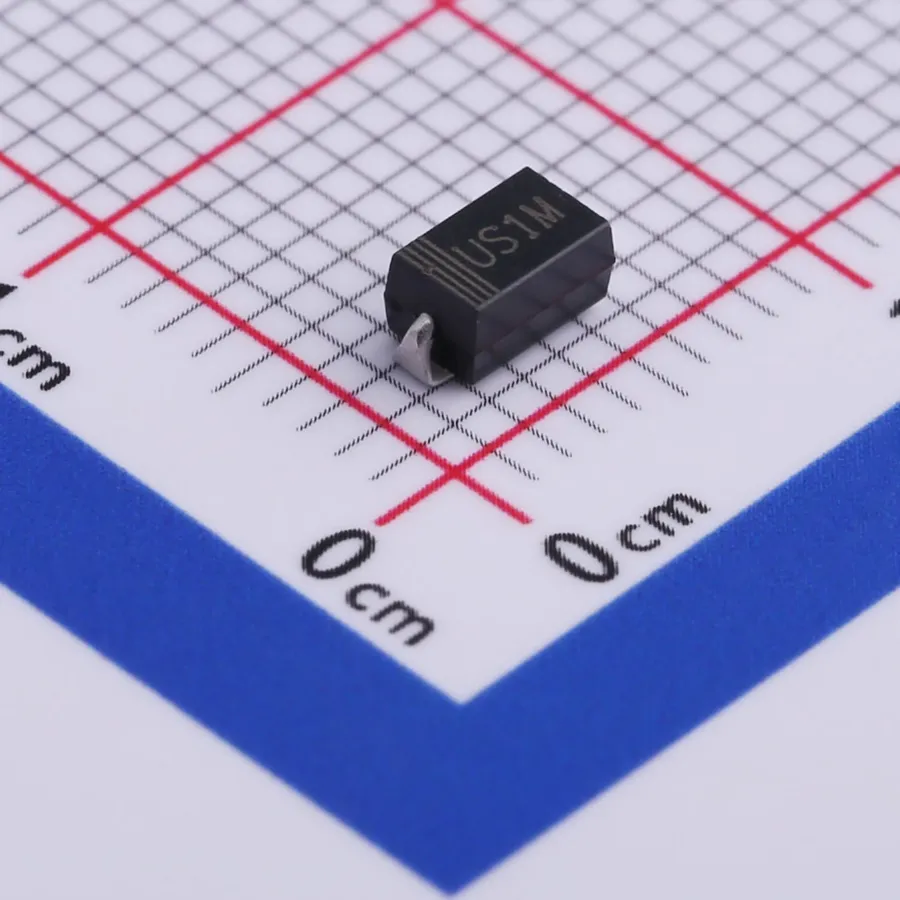 A selection of different diode components.