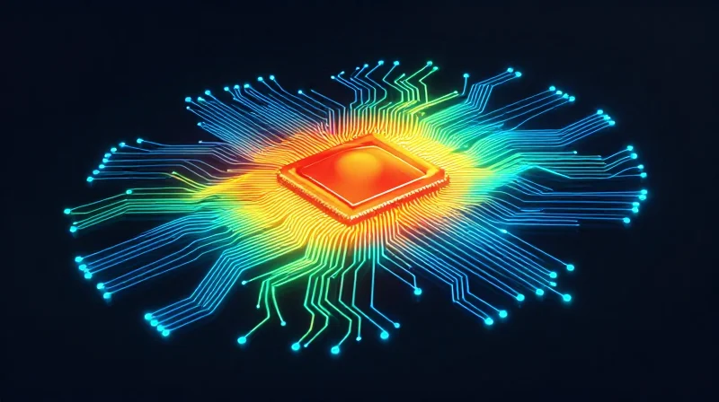 DFM Verification: Simulation and Testing Protocols Finite element analysis heat map of a PCB illustrating electrostatic potential distribution