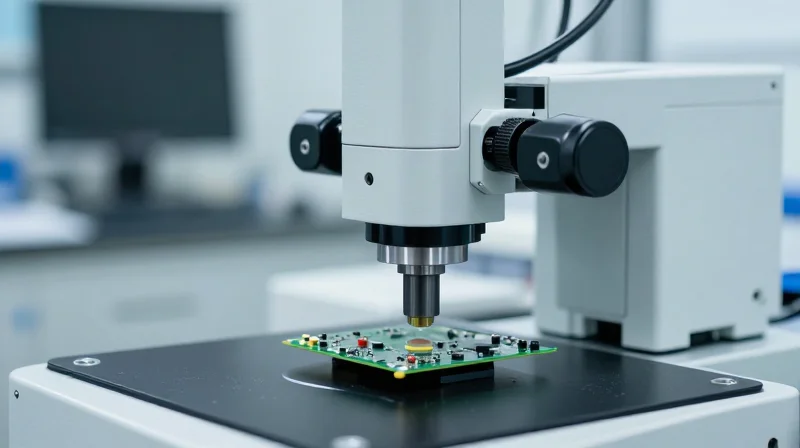 Rigorous Testing and Quality Assurance Protocols A professional quality assurance inspection environment for medical grade electronic components