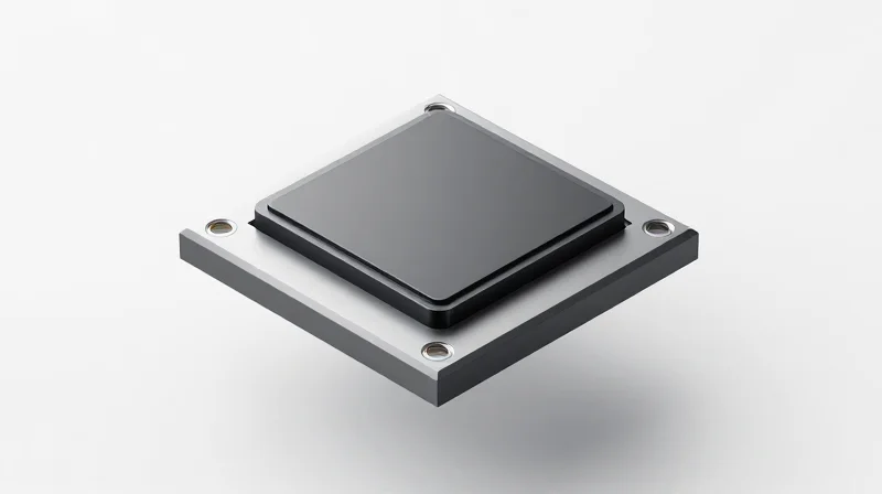 Modern PCB Design: Intelligent Power Stages 3D render of a modern integrated electronic power module