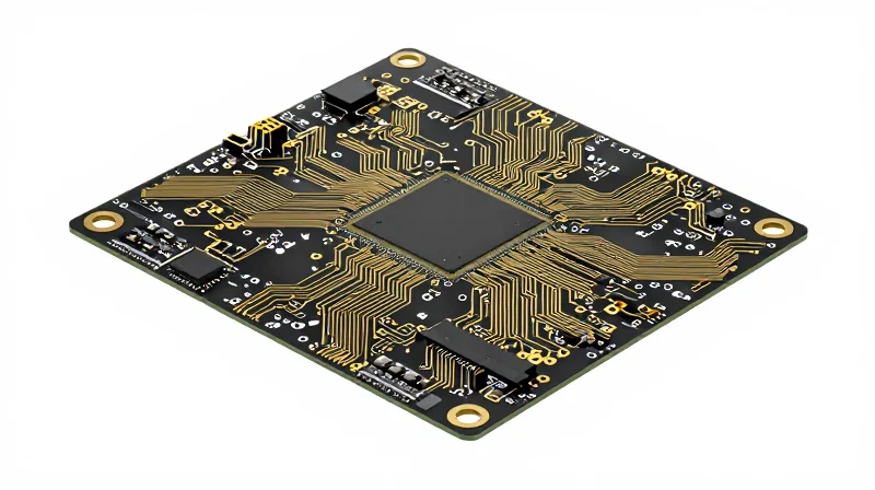 Technical Capabilities for Complex Medical PCBA A highly dense and complex multilayer PCB with intricate circuitry.