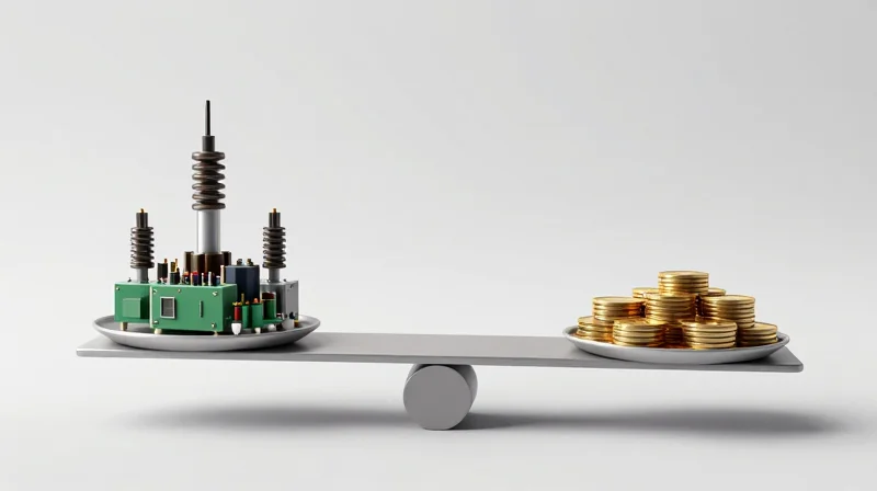 The Challenge: Balancing Cost and Compliance in MedTech Conceptual image representing the balance between medical regulatory safety and manufacturing costs