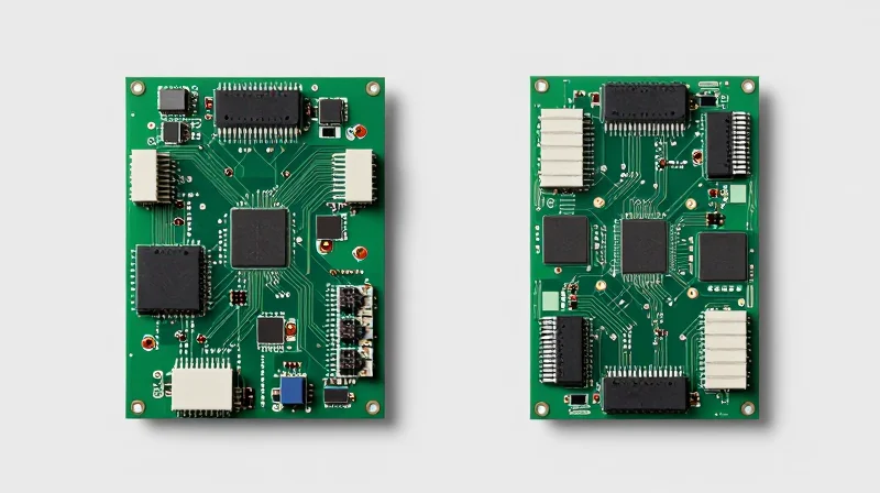 Case Study: Achieving Overhead Reduction Through Strategic Re-Design Comparison between old and new circuit board assembly methods