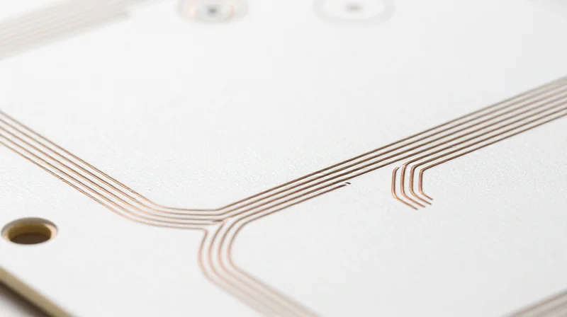 Stringent Material Vetting: Beyond Standard FR-4 Macro view of high-purity PCB materials