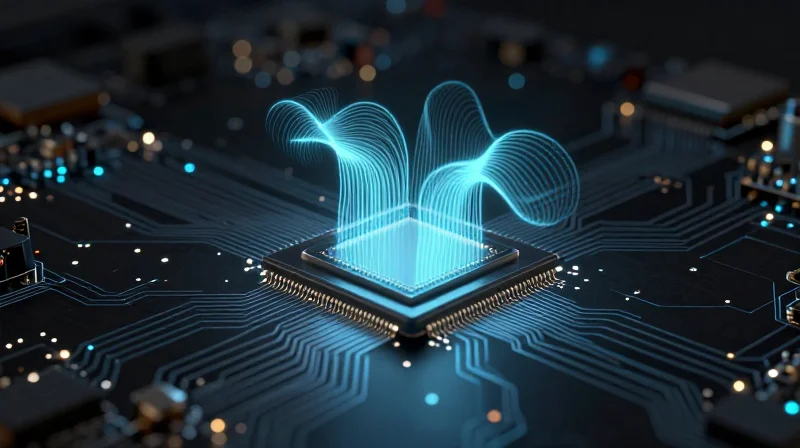 Testing and Verification: Validating Your Non-Magnetic Integrity Abstract sensor detecting magnetic fields around a PCB