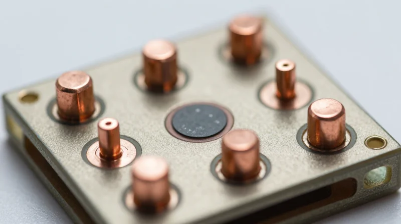 High density interconnect via structure in a flexible circuit