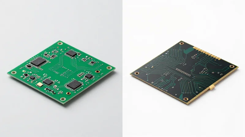 Technological Advantages: Why Micro-Flex Wins Side by side visual comparison of rigid-flex and micro-flexible circuit boards.