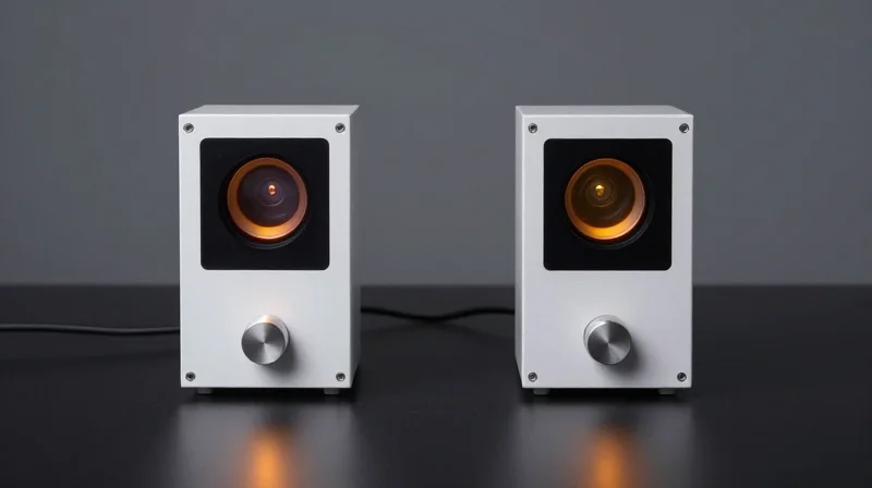 Precision vs. Power: Evaluating Performance Metrics Two sensor modules compared side by side with light-based performance indicators