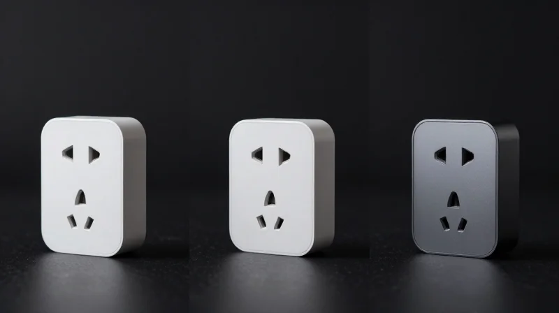 Comparative Analysis: Power, Latency, and Scalability Side by side visual comparison of three different smart plug modules