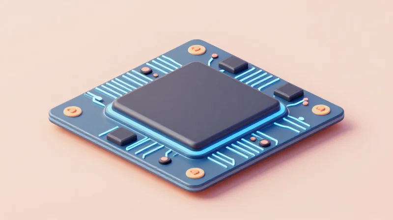 Isometric view of a complex industrial PCB integrated with touch interface components.
