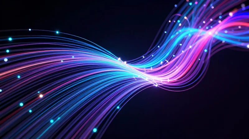 Abstract representation of data flow and efficiency improvement