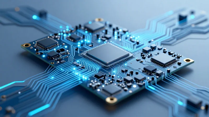 Abstract representation of high-density interconnect PCB for machine vision