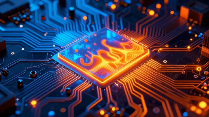 Thermal dissipation visualization on a dense electronic component board