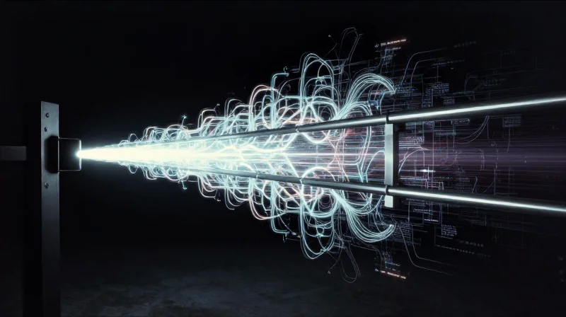 Abstract concept of shielding digital noise from analog signals