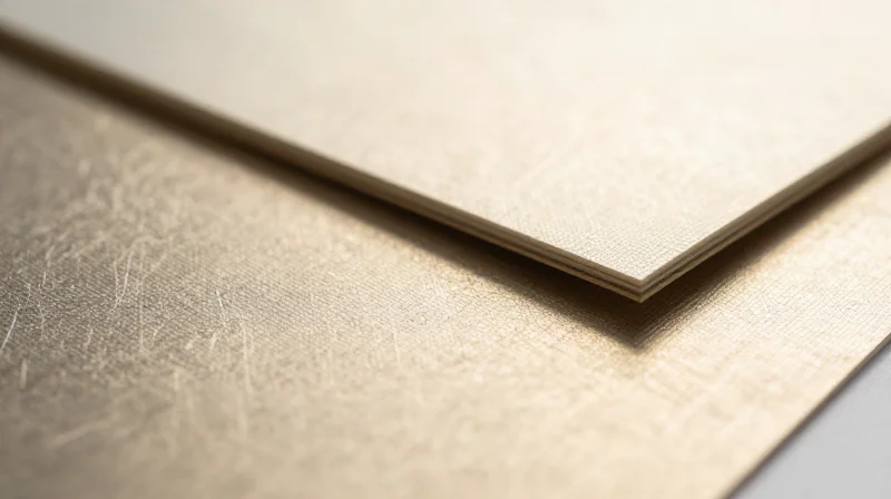 Abstract representation of signal flow through advanced laminate materials for PCB manufacturing.