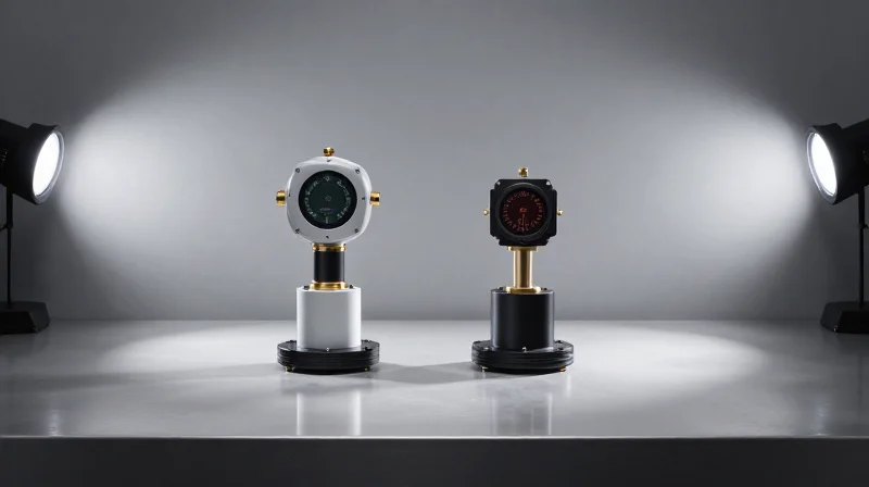 Side by side visual comparison of two different sensor modules