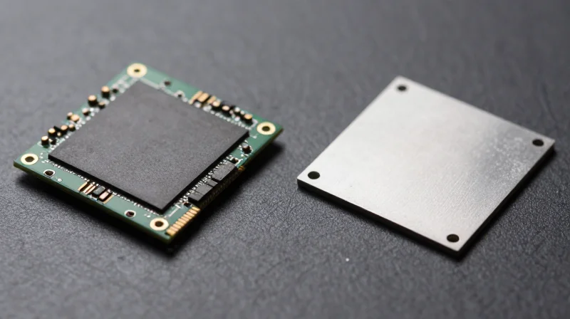 Two types of PCB material substrates side-by-side