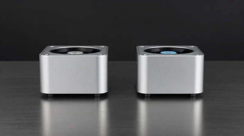 Side-by-side visual comparison representing cost and performance efficiency in high-frequency infrastructure.