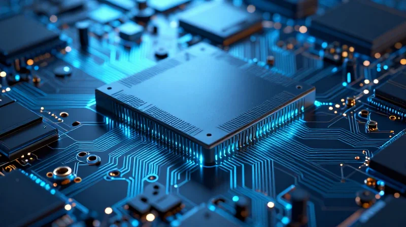 Modern High-Density Interconnect PCB board with dense micro-vias