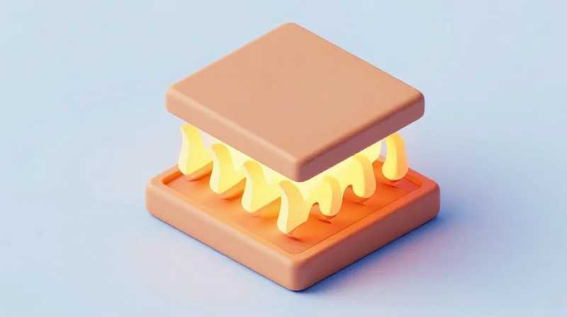 3D visualization of heat flow during a reflow process on a ceramic module