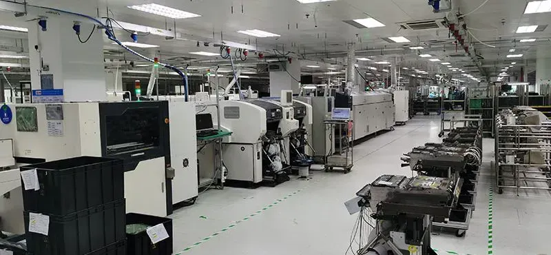Exterior view of a PCBA factory in Shenzhen