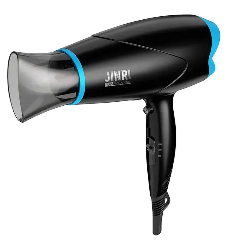 A hair dryer with automatic sterilization feature