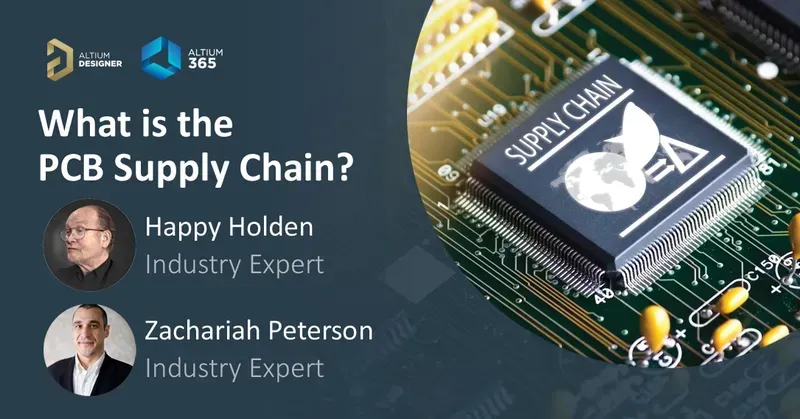 A visual representation of a global PCBA supply chain network