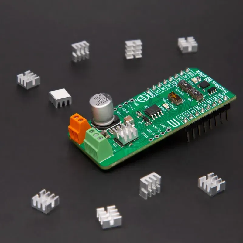 Heat dissipation on a data acquisition board