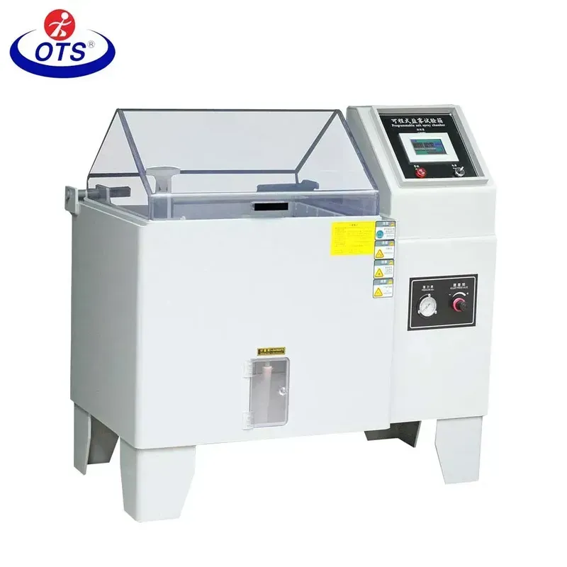 PCB material undergoing salt spray testing