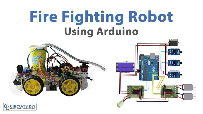 A PCB designed for a fire rescue robot