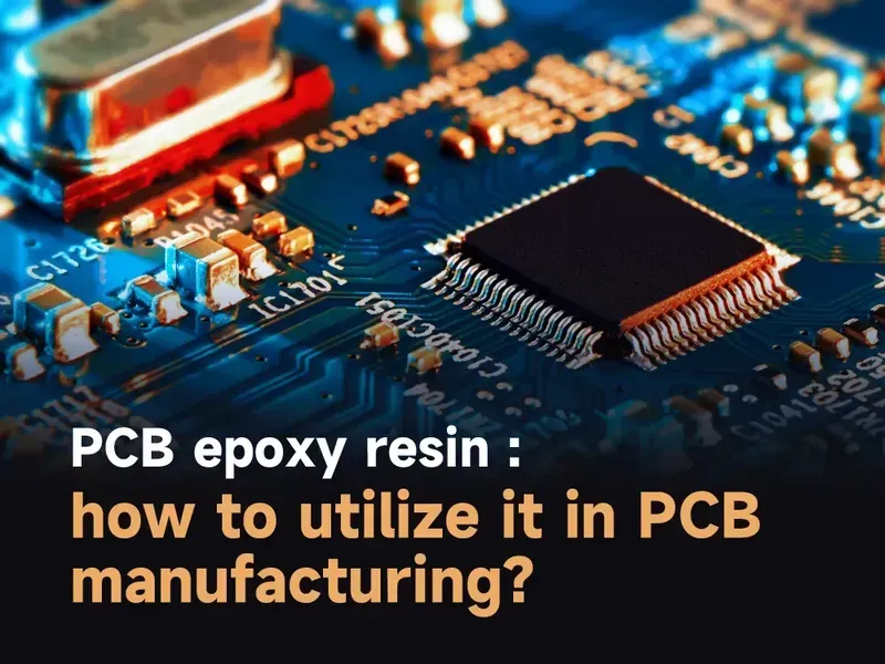 A PCB made with specialized epoxy resin