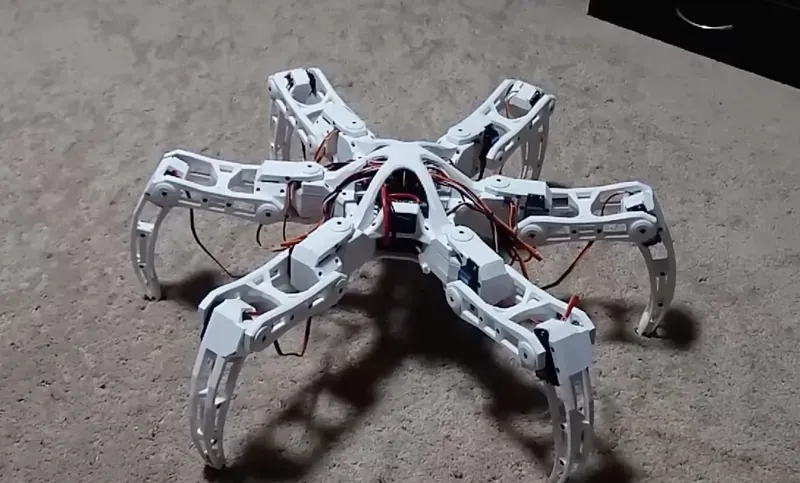 A successful hexapod robot project