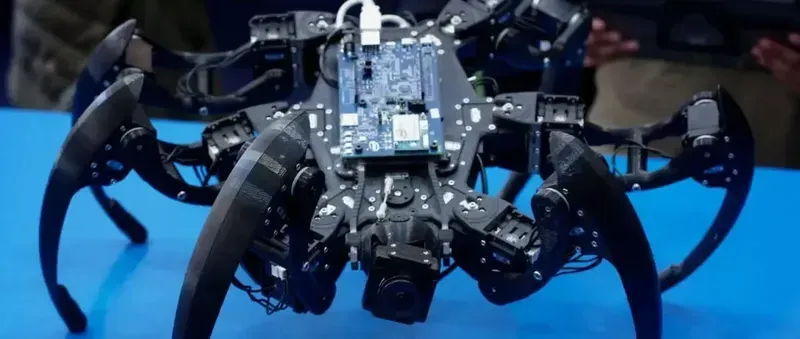 Example of a PCB successfully implemented in a robotics project