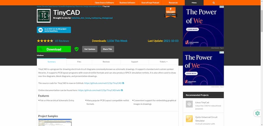 TinyCAD - Free PCB Design Software Available Online