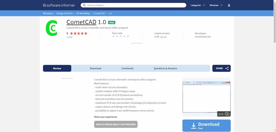 CometCAD