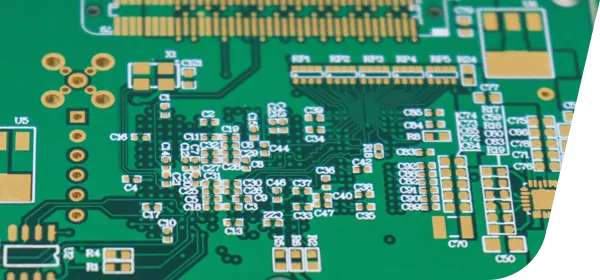 A screenshot of a PCB manufacturer's website.