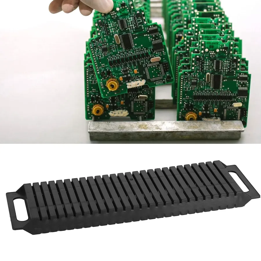 A retail store with shelves of PCB boards.