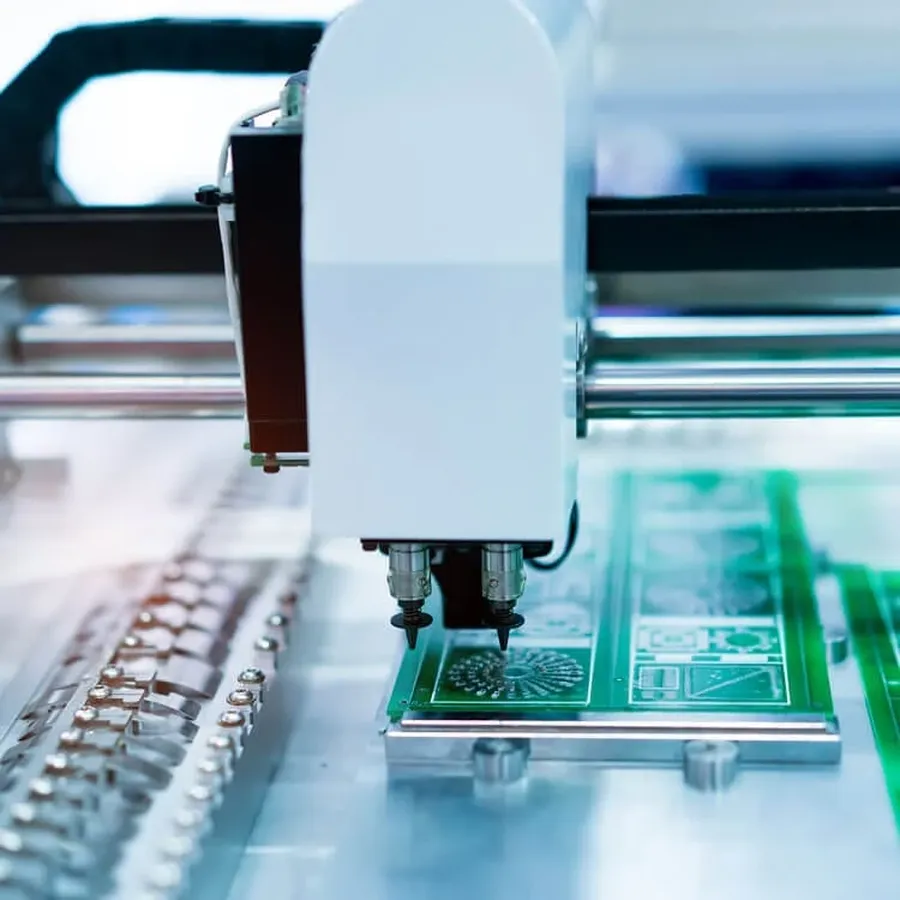 A view of a PCB manufacturing facility in San Jose.