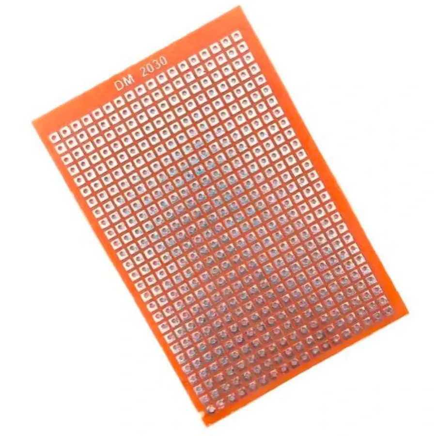A general-purpose PCB board with a grid pattern.