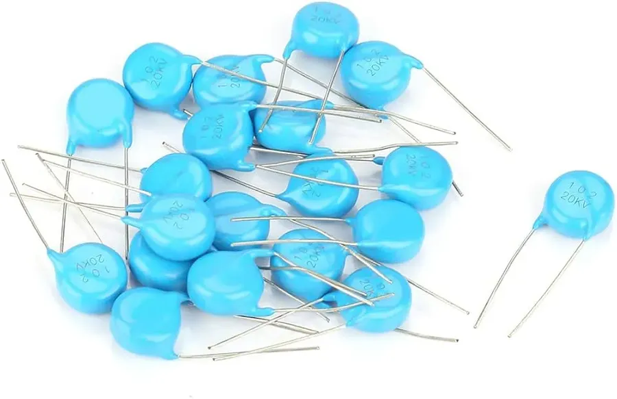 A close up of a premium high quality capacitor.