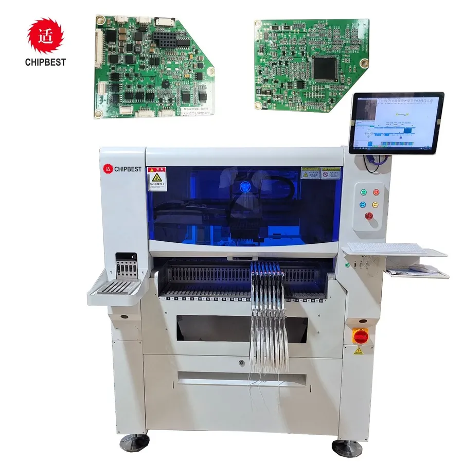 A precision machine used in the manufacturing of microwave PCBs.