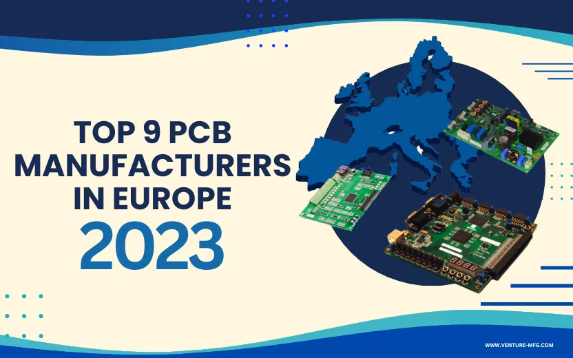 An overview of a PCB manufacturing facility in Europe.