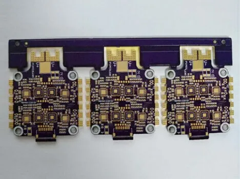 A printed circuit board manufactured by PCBWay.