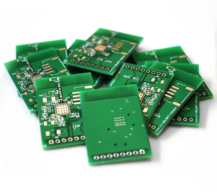 A selection of PCBs with varying thicknesses.