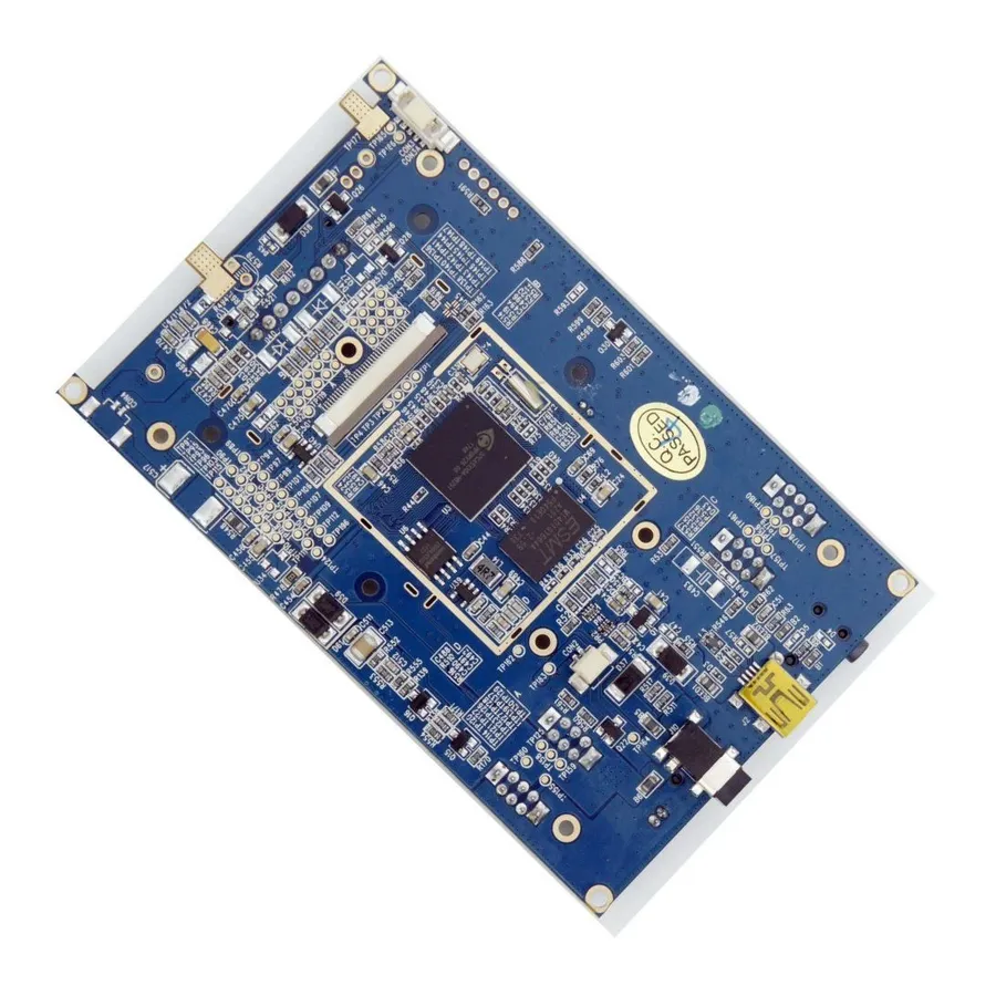 A fully assembled and tested printed circuit board ready for use.