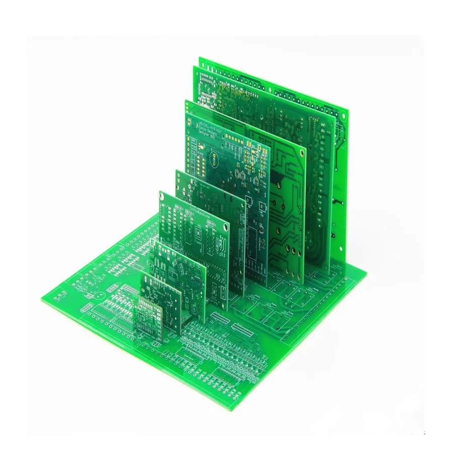 Several different PCB prototype samples.